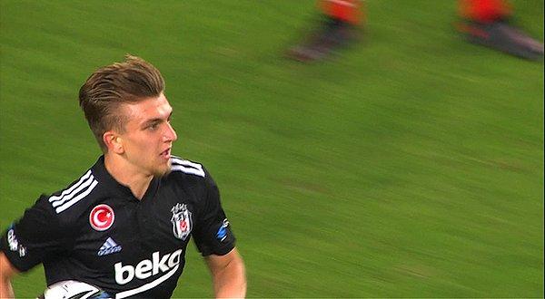 50.dakikada Beşiktaş, Rıdvan Yılmaz ile farkı 1'e indirdi.