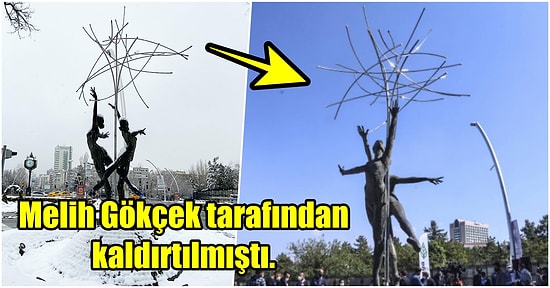 Müjdemizi İsteriz! Çankaya'da "Su Perilerinin Dansı" Adıyla Bilinen Balerin Heykeli Yeniden Açıldı