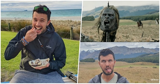 20 Yıllık Yüzüklerin Efendisi Filminin Setine Giden Türk Gezgin Şafak Aslan'ın Fotoğraflarını Görmelisiniz!