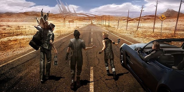 8. Final Fantasy XV - 100 GB