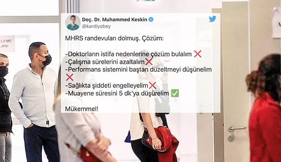 Hastanelerde Muayene Süresi 5 Dakikaya Düşürüldü, Hekimler ve Vatandaşlar Sosyal Medyada İsyan Etti