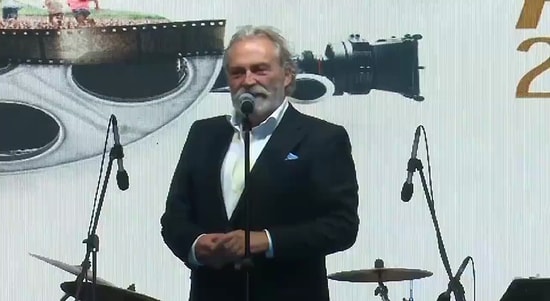 Altın Koza’da Onur Ödülü Alan Haluk Bilginer: 'Eğri Zamanlarda Dik Duranlara Selam Olsun'