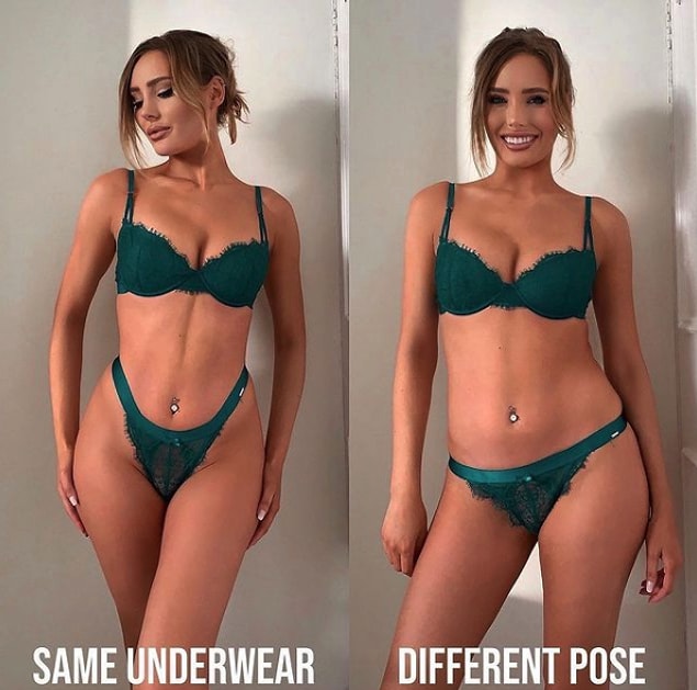 Georgie ise bu noktada hem Instagram'ın gerçek yüzünü göstermiş oluyor hem de paylaştığı ikinci fotoğrafın da doğal ve güzel olduğunu gösteriyor.
