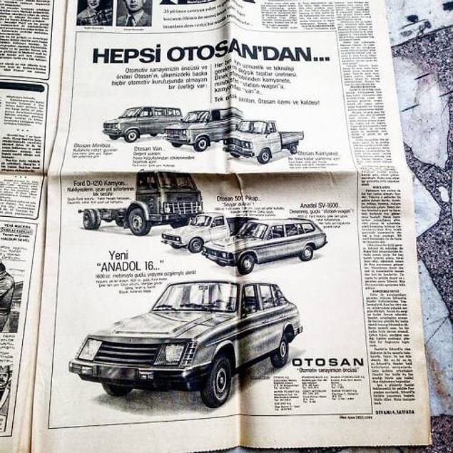 1971'de A1'in fiyatı 43 bin 500 lira iken A2'nin fiyatı ise 49 bin 450 liraydı; o dönemde asgari ücret ise sadece 585 liraydı.