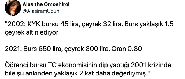 Erdoğan'ın paylaşımın altında öğrenciler ve öğrenci yakınları yurtlar ve bursların yetersizliğinden bahsetti📌