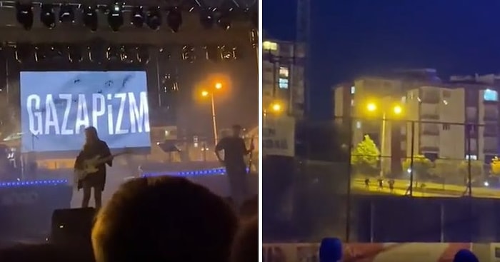 Gazapizm, Konserini Dışarıdan İzleyenleri İçeriye Davet Etti