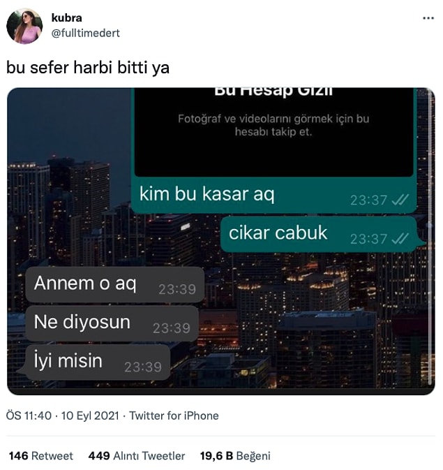 13. Zamanın geriye akması gereken anlar. :)