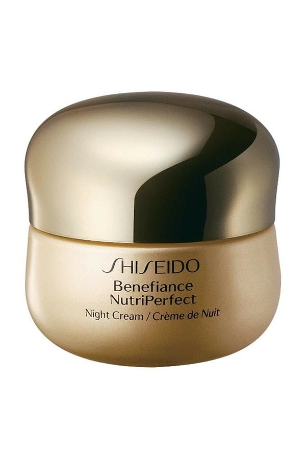 5. Shiseido Yenileyici Etkili Gece Kremi - Benefiance Nutri Perfect Night Cream