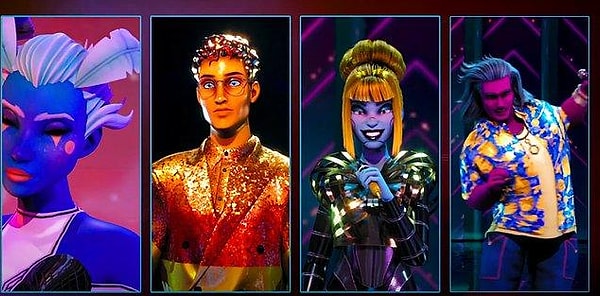 Таким образом конкурсанты, считающие, что у них есть проблемы, такие как боязнь сцены и недовольство своей внешностью, могут выступать без этих препятствий.