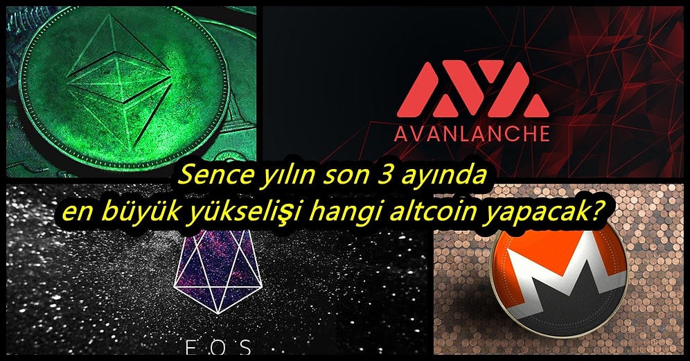 Sence 2021’in Sonuna Gelirken Son 3 Ayda En Büyük Yükselişi Hangi Altcoin Yapacak?