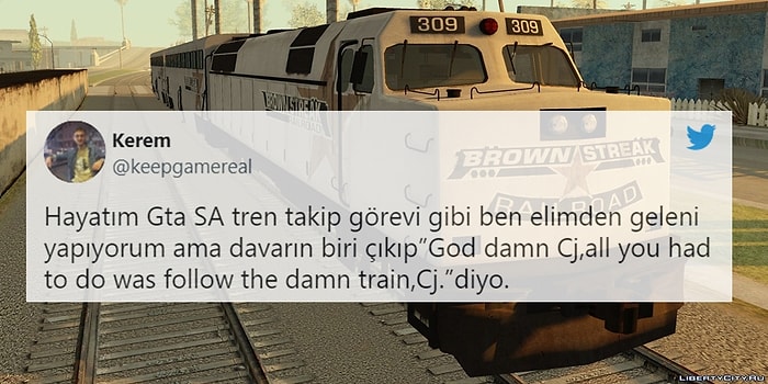 Çoğu Oyuncunun En Büyük Travmalarından Olan GTA San Andreas'ın Tren Görevini Unutamamış Oyuncular