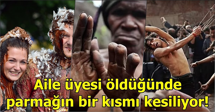 Dünyanın Dört Bir Yanından 'Böyle Şey Olur mu?' Diyeceğiniz Birbirinden Garip 12 Gelenek