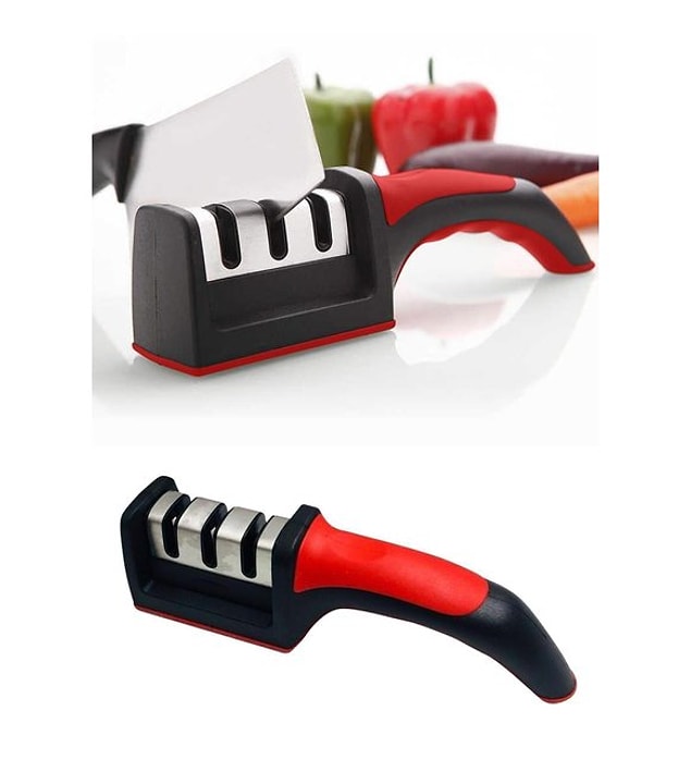 3. Kör bıçaklarınıza sırtınızı çevirmeyin, onları bileyin :) Bıçak bileyici şu anda indirimde 69 TL yerine sadece 19 TL!