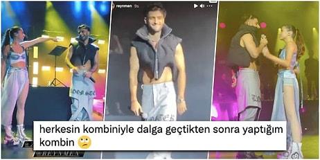 Zeynep Bastık'ın Harbiye Konserine Konuk Olan Reynmen'in Sahne Kıyafeti Çok Fena Dalga Konusu Oldu!