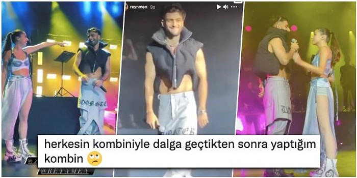 Zeynep Bastık'ın Harbiye Konserine Konuk Olan Reynmen'in Sahne Kıyafeti Çok Fena Dalga Konusu Oldu!