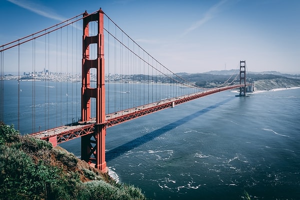 29. Golden Gate Köprüsü, San Francisco