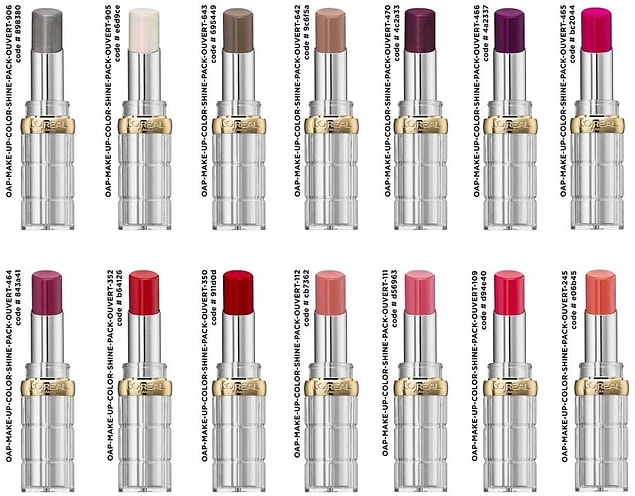 2. Daha dolgun görünen dudaklar için L'oreal Paris Color Riche Shine ruj.