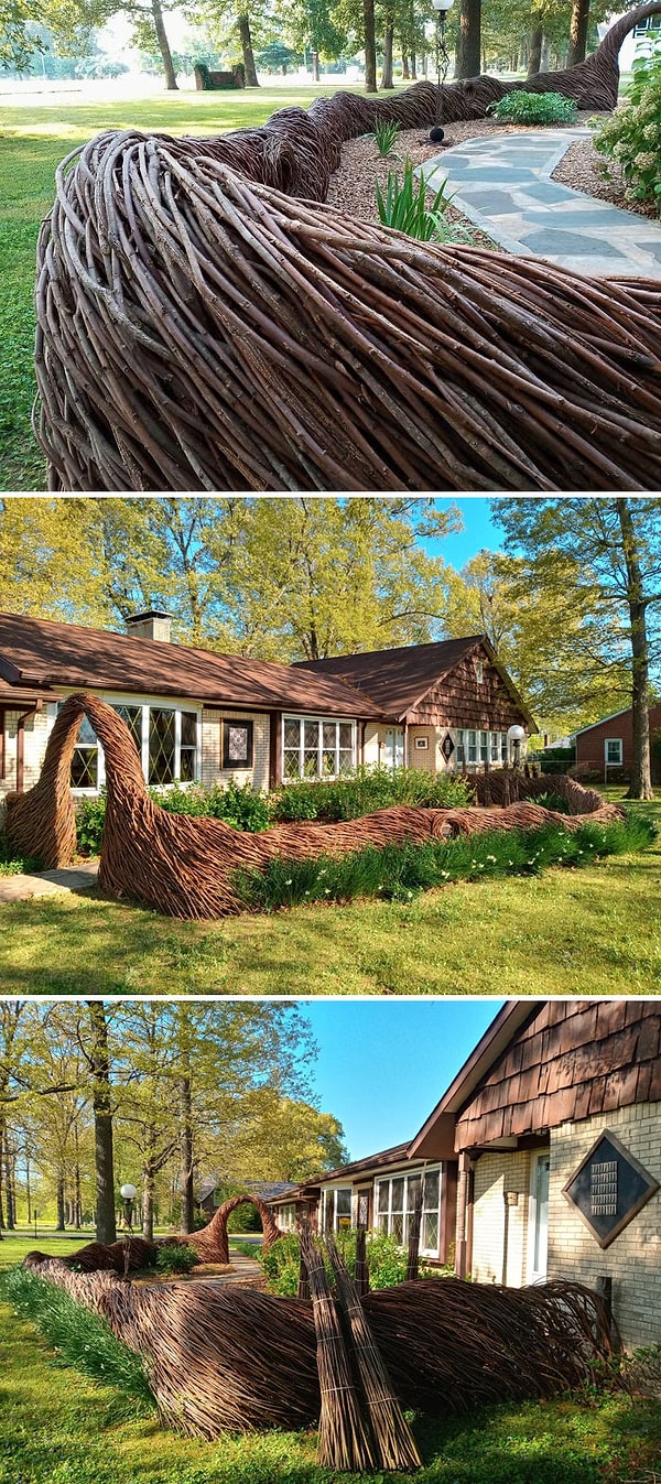 2. Бесконечный забор