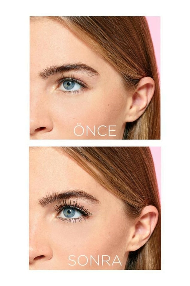 3. Ceylan gibi gözlere sahip olmak isteyenlerin tercihi L'oreal Bambi Eye maskara! Elbette ekstra siyahı!