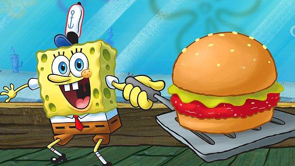 28. Sünger Bob'un ünlü hamburgeri Krabby Patty vejetaryen bir yiyecektir. Çizgi filmin yaratıcısı Stephen Hillenburg, hamburgerde hiçbir etin bulunmadığını söylemiş.