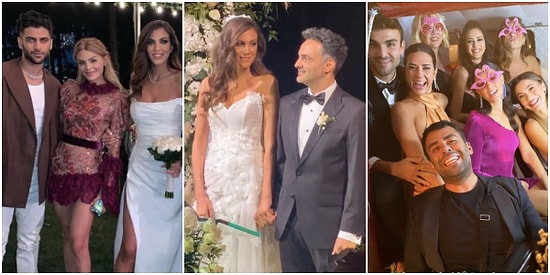 Melodi Elbirliler ile Ünlü Şef Arda Türkmen Influencerların Akın Ettiği Bir Düğünle Dünyaevine Girdi!