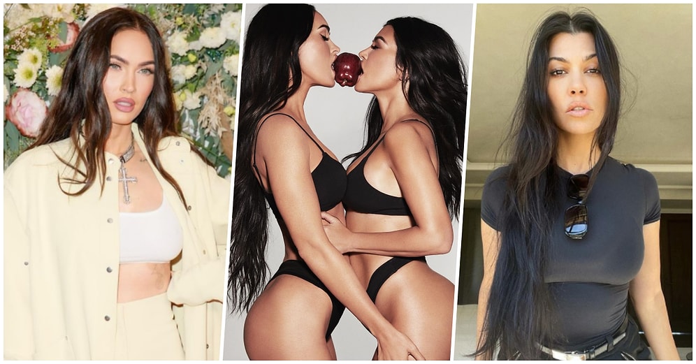 Kourtney Kardashian ve Megan Fox'un SKIMS Markası İçin Verdikleri Üstsüz Pozlar Ortalığı Kasıp Kavurdu 🔥
