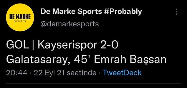 Bu arada sezonun en şık gollerinden biriydi bu gol.