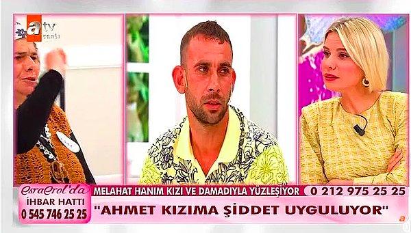 Canlı yayında da Ahmet, daha önce 4-5 evlilik yaptığını ve 14 yaşındaki bir çocukla birlikte olduğu için cezaevinde yattığını açıklamıştı.