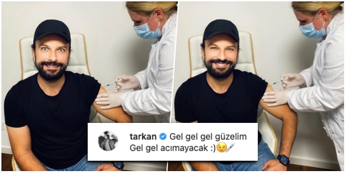 Gel Güzelim Acımayacak! Aşıyla İlgili Kuşkuları Olan Megastar Tarkan, İkinci Dozunu da Yaptırdı! ❤️