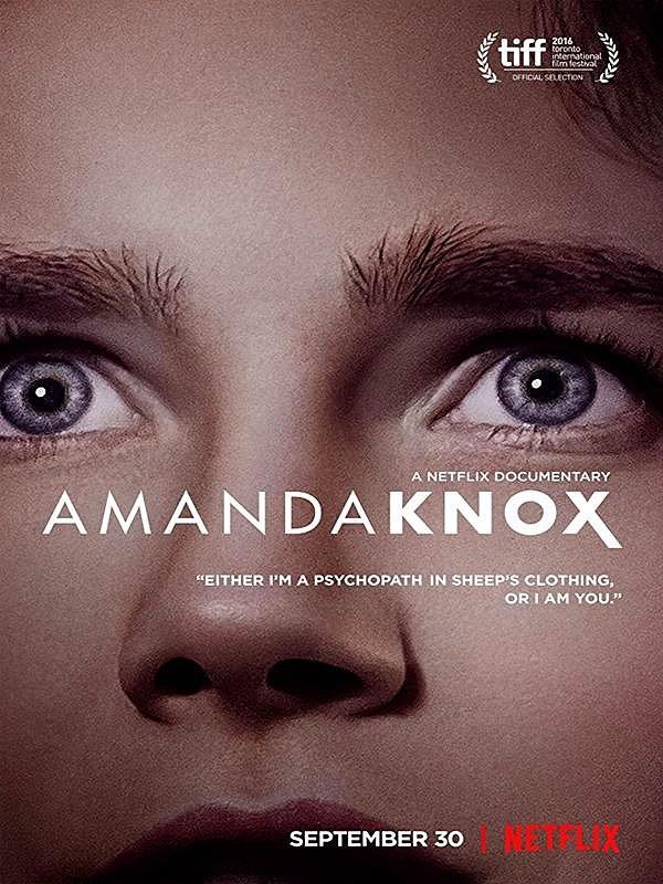 11. Amanda Knox - IMDb: 6.9