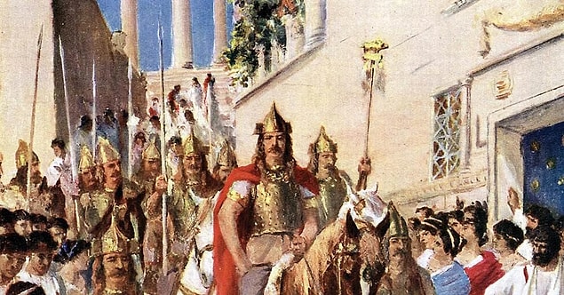 Bu ilerleyiş, Roma’nın sonunu getirdi.