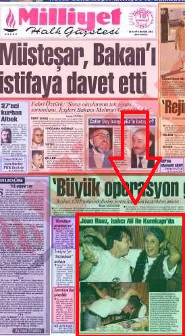 5. Ünlü şarkıcı Joan Baez'in Antalyalı halıcı sevgilisi manşetlere çıkmıştı.