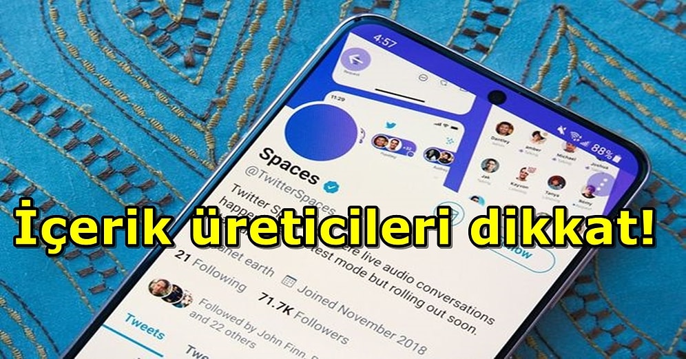 Dikkat Para Alarmı! Twitter Spaces'ten İçerik Üreticilere Yeni Para Kazanma Yöntemi
