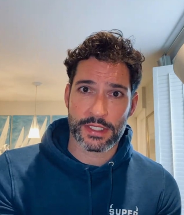 Bu da günlük hayatta Tom Ellis 😍