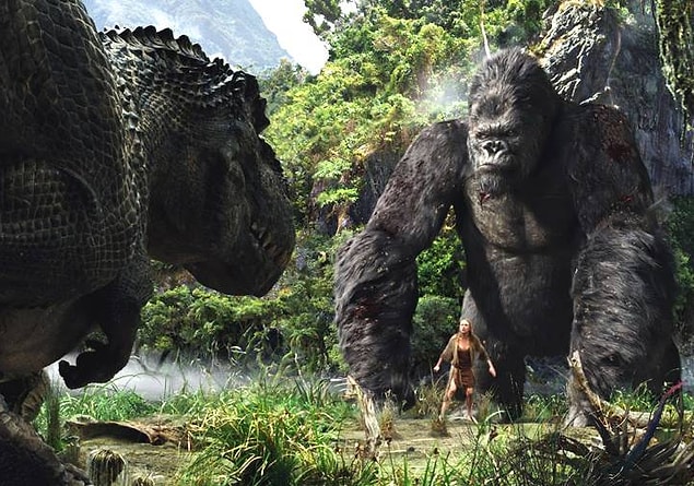 10. King Kong (2005) - IMDb: 7.2
