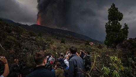 Kanarya Adaları’ndaki Yanardağda Patlamaların Şiddeti Arttı, Uçuşlar Durduruldu