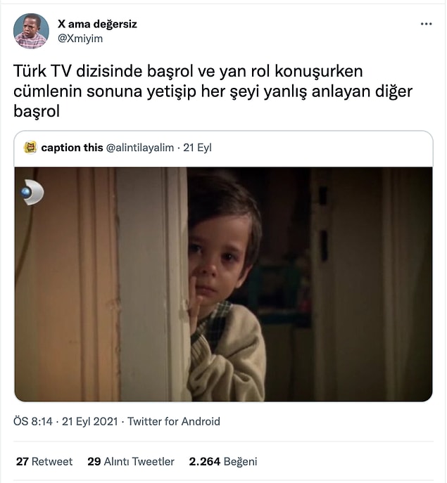 13. Hepimiz çok iyi anladık bu kişiyi...