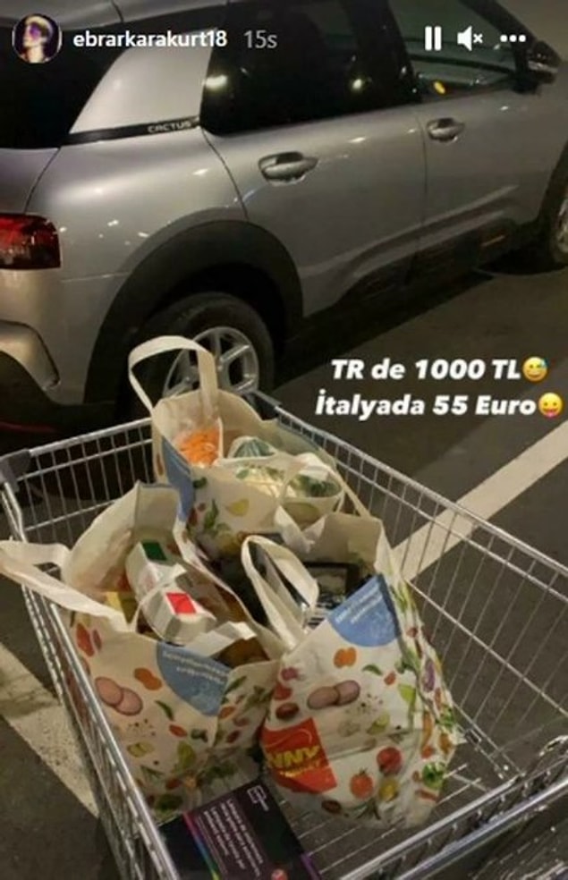 Ülkemizdeki hayat pahalılığı ve yüksek döviz kurları hepimizin ortak sorularından biri. Karakurt da bu durumdan muzdarip olacak ki geçtiğimiz akşam yaptığı paylaşımla bu duruma bir gönderme yaptı: