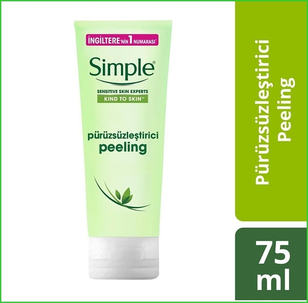 5. Simple'in pirinç peelingini denediniz mi?