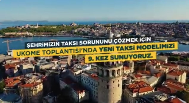 Bu sorunu çözmek için Ukome toplantısında, oluşturulan yeni taksi modellerini 9. kez sunduğunun altını çizen İBB,