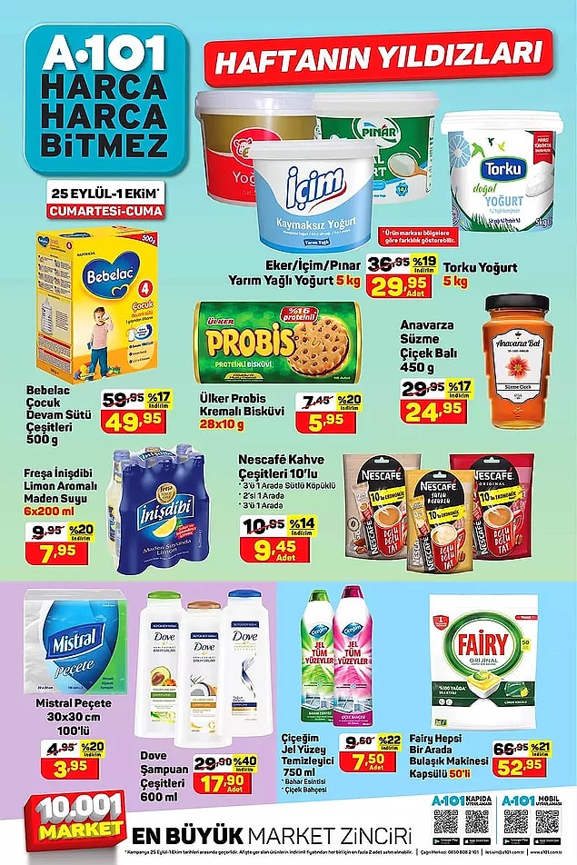 Bu hafta A101'de Anavarza 450 gr Süzme Çiçek Balı 24,95 TL.