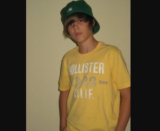 8. Bebek Justin Bieber.