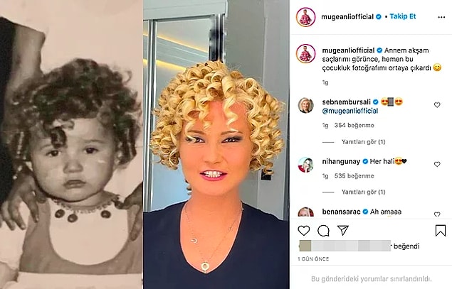 11. Müge Anlı, yeni açtığı Instagram hesabından çocukluk fotoğrafını paylaştı. Fotoğraf beğeni yağmuruna tutuldu.