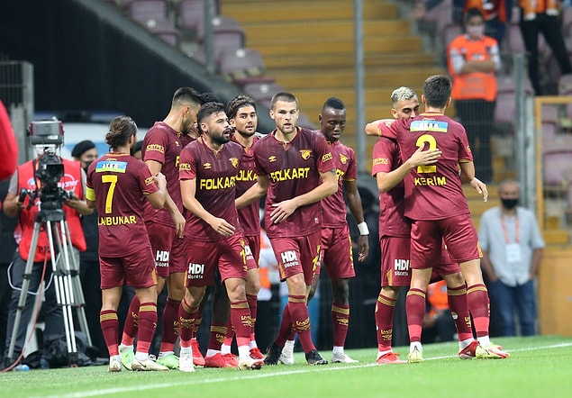 Göztepe'nin maçtaki tek golünü 43. dakikada Cherif Ndiaye kaydetti.