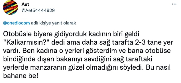 7. Ama bu ben...😂