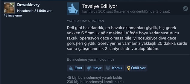 11. Savaşın gerçekçiliği 10 numara.