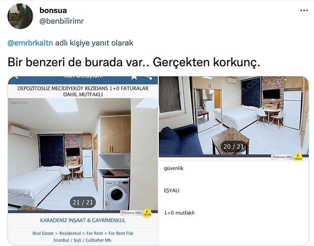 2700 liralık bir örnek de paylaşıldı.