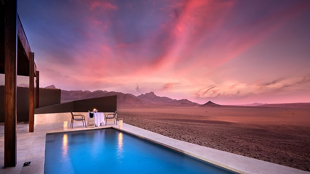 7. andBeyond Sossusvlei Desert Lodge, Namibya