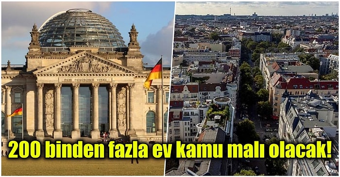 Yüksek Kiralardan Şikayetçi Olan Almanya Halkı Berlin'deki Dairelerin Kamu Malı Olması İçin Referanduma Gitti!