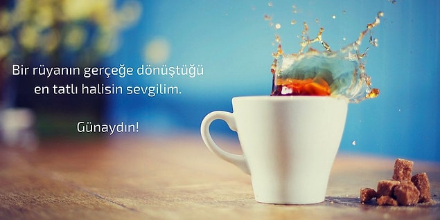 Sevgiliye Etkileyici Günaydın Mesajları
